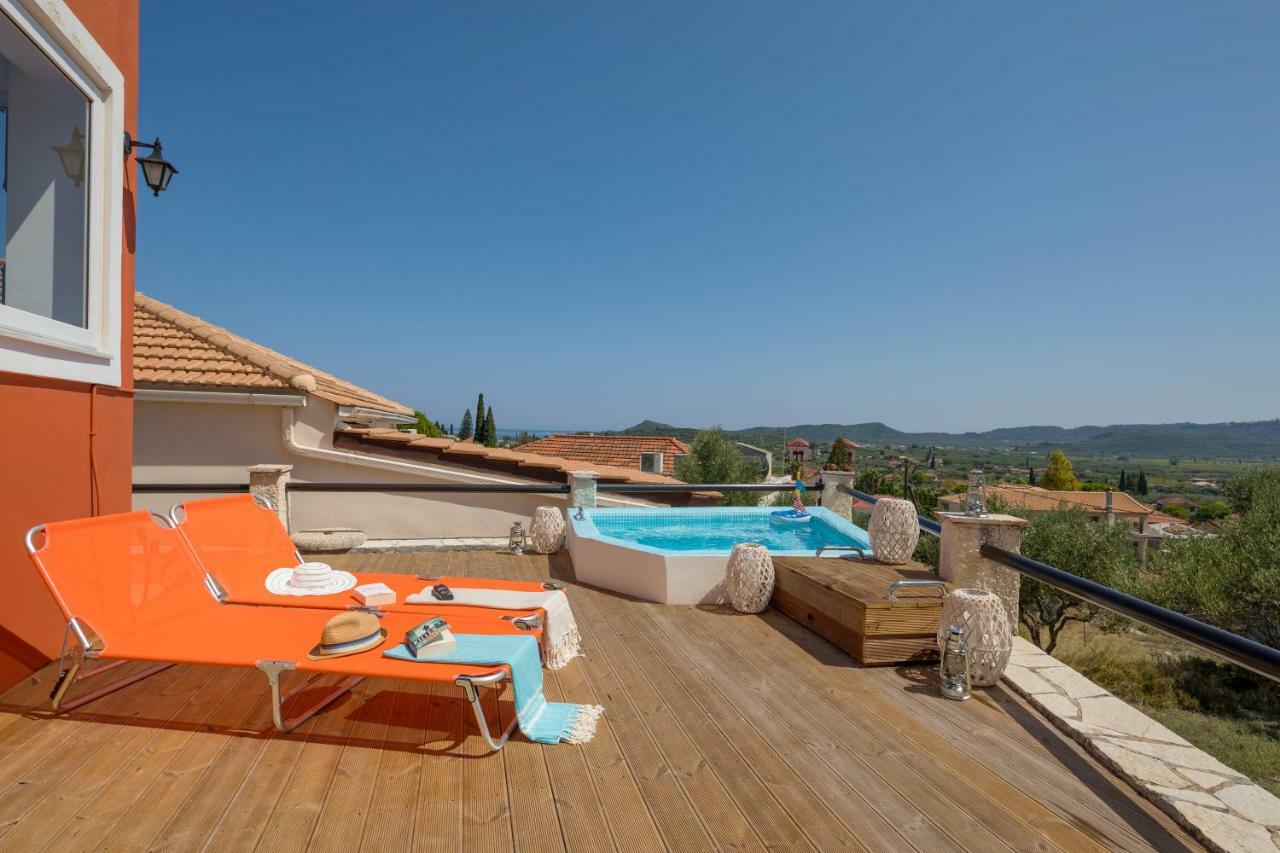 Kali Tychi Villa Katastárion Dış mekan fotoğraf