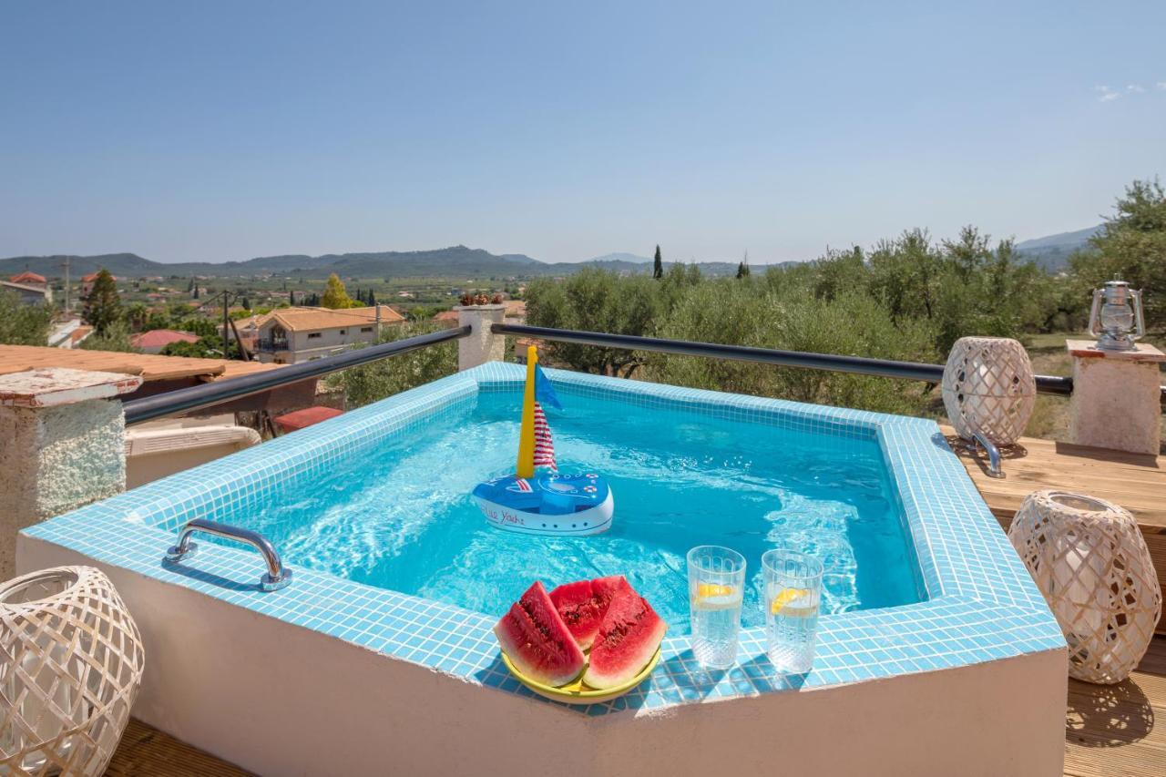 Kali Tychi Villa Katastárion Dış mekan fotoğraf